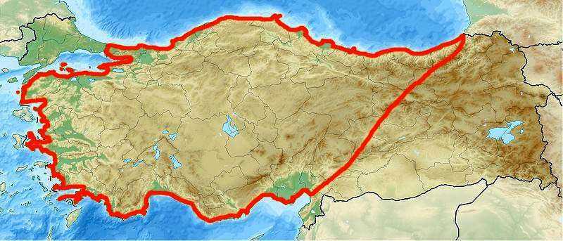 Где находится полуостров Анатолия?