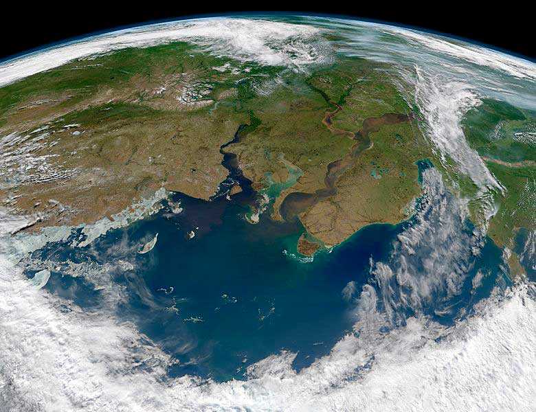 Какое море является самым северным на Земле, в Евразии и России?