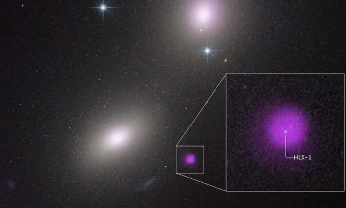 Данные Hubble и Chandra указали на редкую черную дыру