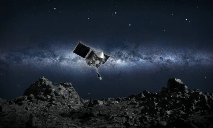 OSIRIS-REx сел на астероид Бенну для забора грунта