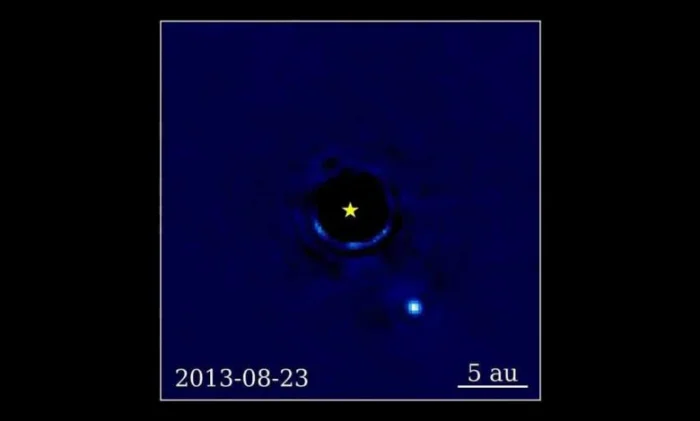 За 17 лет астрономы сняли движение экзопланеты на видео