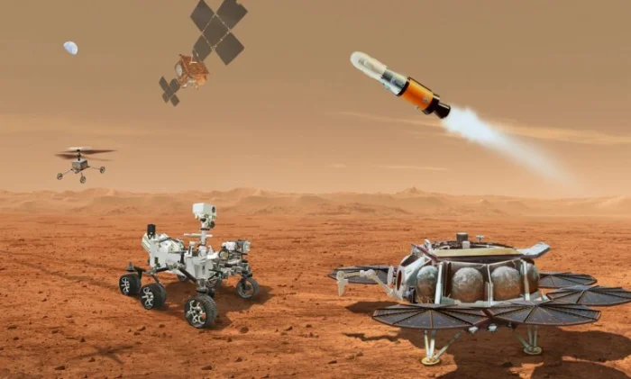 Mars Sample Return: два вертолета доставят грунт с Красной планеты