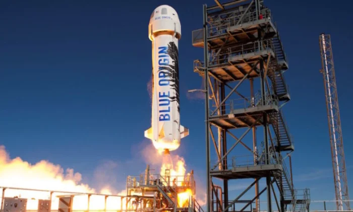 Где смотреть первый полёт людей на корабле Blue Origin
