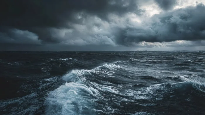 Штормовое море